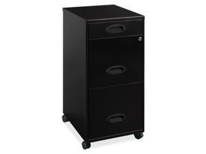 Lorell 16872 2 Drawer Mobile File Cabinet 18 Inch Newegg Com