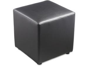 Lorell Leather Cube Chair