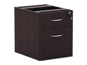 Alera - VA552222ES - Alera Valencia Series 3/4 Box/File Pedestal, 15 5/8w x 20 1/2d x 19 1/4h, Espresso Alera - VA552222ES - Alera Valencia Series 3/4 Box/File Pedestal, 15 5/8w x 20 1/2d x 19 1/4h, Espresso