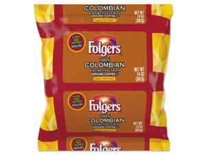 Folgers Colombian Ground Coffee Filter Packs Ground - Regular - Colombian - Bold - 1.4 oz - 40 / Carton FOL10107 Folgers Colombian Ground Coffee Filter Packs Ground - Regular - Colombian - Bold - 1.4 oz - 40 / Carton FOL10107