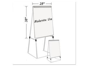 Bi-silique Silver Easy Clean Dry Erase Quad-Pod Easel 45" to 79" Silver Bi-silique Silver Easy Clean Dry Erase Quad-Pod Easel 45" to 79" Silver