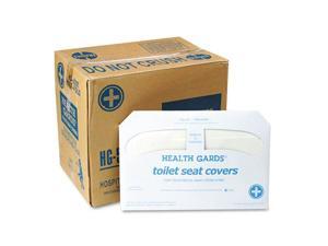 Hospeco Health Gards Toilet Seat Covers White 250 Covers/Pack 20 Packs/Carton Hospeco Health Gards Toilet Seat Covers White 250 Covers/Pack 20 Packs/Carton