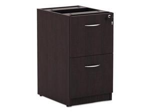 Alera Valencia File/File Drawer Full Ped, 15 5/8 x 20 1/2 x 28 1/2, Espresso Alera Valencia File/File Drawer Full Ped, 15 5/8 x 20 1/2 x 28 1/2, Espresso