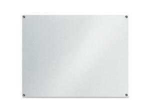 Lorell Glass Dry-Erase Board 48"x36" Frost 52502