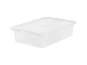 I.R.I.S. 28-quart Storage Box - External Dimensions: 24" Width x 16.3" Depth x 6" Height - 7 gal - Stackable - Plastic - I.R.I.S. 28-quart Storage Box - External Dimensions: 24" Width x 16.3" Depth x 6" Height - 7 gal - Stackable - Plastic -