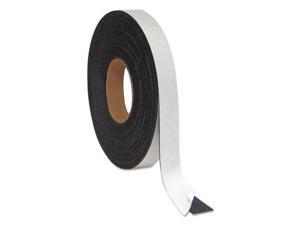 MasterVision 1/2" Adhesive Magnetic Roll Tape - 0.50" Width x 50 ft Length - 1 Each - Black BVCFM2321 MasterVision 1/2" Adhesive Magnetic Roll Tape - 0.50" Width x 50 ft Length - 1 Each - Black BVCFM2321
