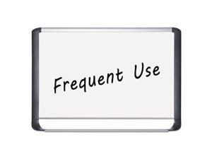MasterVision BVCMVI050201 Lacquered steel magnetic dry erase board, 36 x 48, Silver/Black, 1 Each MasterVision BVCMVI050201 Lacquered steel magnetic dry erase board, 36 x 48, Silver/Black, 1 Each