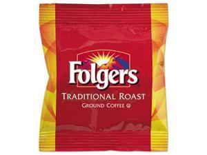 Folgers Ground Coffee Fraction Packs, Traditional Roast, 2oz, 42/Carton Folgers Ground Coffee Fraction Packs, Traditional Roast, 2oz, 42/Carton