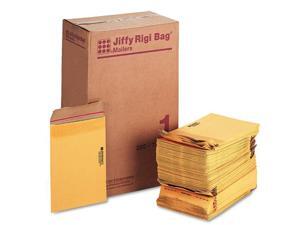 Jiffy Mailer Jiffy Rigi Bag Mailers - Shipping - #1 - 7 1/4" Width x 10 1/2" Length - Self-sealing - Kraft, Fiberboard - Jiffy Mailer Jiffy Rigi Bag Mailers - Shipping - #1 - 7 1/4" Width x 10 1/2" Length - Self-sealing - Kraft, Fiberboard -