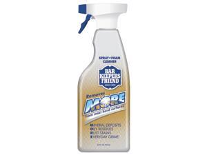 Bar Keepers Friend Spray + Foam Cleaner, 25.4 Fl Oz Pump Spray Bottle, for Most Hard Surfaces, 1 Bottle Bar Keepers Friend Spray + Foam Cleaner, 25.4 Fl Oz Pump Spray Bottle, for Most Hard Surfaces, 1 Bottle