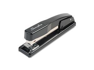 Swingline Commercial Full Strip Desk Stapler 20-Sheet Capacity Black 44401S