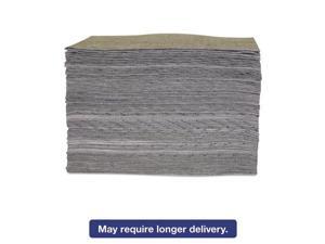 Universal Sorbent Pads, 15w x 17l, Gray Universal Sorbent Pads, 15w x 17l, Gray