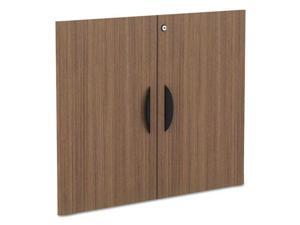 Alera Valencia Series Cabinet Door Kit For All Bookcases, 31 1/4" Wide, Walnut Alera Valencia Series Cabinet Door Kit For All Bookcases, 31 1/4" Wide, Walnut