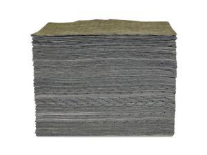 Universal Sorbent Pads, 15w x 17l, Gray Universal Sorbent Pads, 15w x 17l, Gray