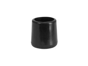 Flash Furniture Black Replacement Foot Cap For Plastic Folding Chairs