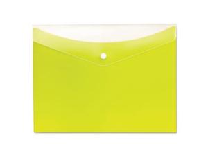 Globe-Weis 95566 Poly Snap Envelope, Letter, Limeade Globe-Weis 95566 Poly Snap Envelope, Letter, Limeade