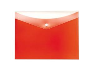 Globe-Weis 95568 Poly Snap Envelope, Letter, Tangerine Globe-Weis 95568 Poly Snap Envelope, Letter, Tangerine