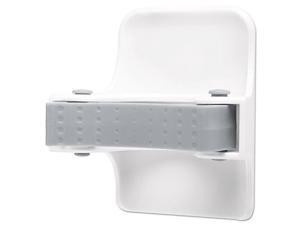Broom Gripper, 3.12w x 2.43d x 3.34h, White/Gray, 1 Gripper & 2 Strips/Pack MMM17007ES Broom Gripper, 3.12w x 2.43d x 3.34h, White/Gray, 1 Gripper & 2 Strips/Pack MMM17007ES