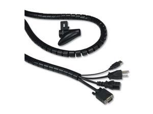 Floor Sleeve Cable Management, 2.5" x 0.5" Channel, 72" Long, Black 39665 Floor Sleeve Cable Management, 2.5" x 0.5" Channel, 72" Long, Black 39665