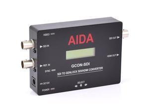 AIDA SDI to Genlock SDI/HDMI Converter with Active Loop Output #AIDA-GCON-SDI AIDA SDI to Genlock SDI/HDMI Converter with Active Loop Output #AIDA-GCON-SDI