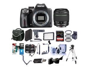 Pentax K-70 DSLR with 18-55mm WR Lens and Pro Kit, Black #16269 C Pentax K-70 DSLR with 18-55mm WR Lens and Pro Kit, Black #16269 C