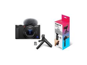 ZV-1 Compact 4K HD Camera With Sony Vlogger Acc Kit Bluetooth Grip/ Tripod/ 64GB ZV-1 Compact 4K HD Camera With Sony Vlogger Acc Kit Bluetooth Grip/ Tripod/ 64GB