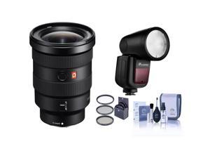 Sony FE 16-35mm f/2.8 GM(G Master) E-Mount Lens W/ Zoom Li-on R2 TTL Flash Kit
