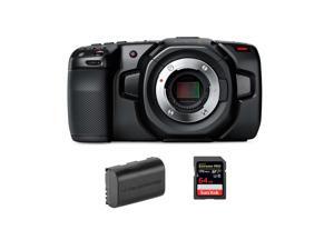 Blackmagic Design Pocket Cinema Camera 4K W/64GB SDXC Memory Card /Spare Battery Blackmagic Design Pocket Cinema Camera 4K W/64GB SDXC Memory Card /Spare Battery