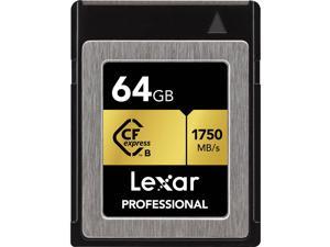 Lexar Professional CFexpress Type B 64 GB Memory Card LCFX10-64GCRBNA