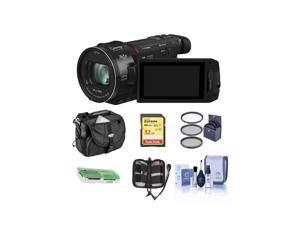 Panasonic HC-WXF1K 4K UHD Camcorder, LCD & EVF Viewfinder With Free Acc Bundle Panasonic HC-WXF1K 4K UHD Camcorder, LCD & EVF Viewfinder With Free Acc Bundle