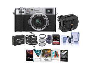 Fujifilm X100V Digital Camera, Silver - With Free PC Accessory Bundle #16642939A Fujifilm X100V Digital Camera, Silver - With Free PC Accessory Bundle #16642939A