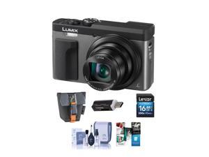 Panasonic Lumix DC-ZS70 Digital Camera, Silver With Free PC Software and More