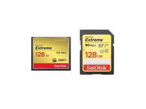 SanDisk Extreme PRO 128GB CompactFlash Memory Card UDMA 7 Speed Up