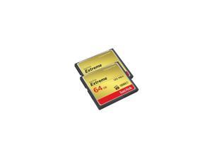 SanDisk 64GB Extreme Compact Flash Memory Card - Pack of 2 #2X SDCFXS-064G-A46