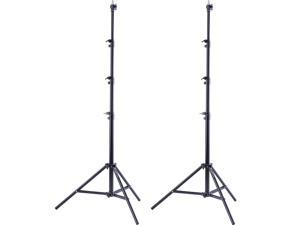 Flashpoint 2x Pro Air-Cushioned Heavy-Duty Light Stand (Black, 9.5') #FP-S-9 K1