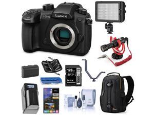 Panasonic Lumix DC-GH5 Mirrorless Body With Accessory Bundle #DC-GH5KBODY D Panasonic Lumix DC-GH5 Mirrorless Body With Accessory Bundle #DC-GH5KBODY D