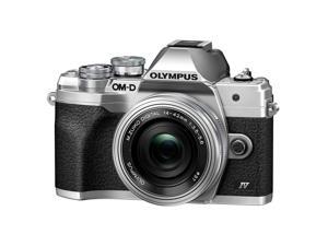 Olympus OM-D E-M10 Mark IV Camera with ED 14-42mm F3.5-5.6 EZ Lens, Silver Olympus OM-D E-M10 Mark IV Camera with ED 14-42mm F3.5-5.6 EZ Lens, Silver