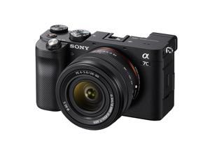 Sony Alpha 7C Mirrorless Digital Camera with FE 2860mm f456 Lens Black