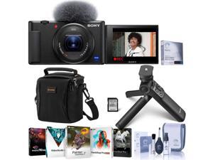Sony ZV-1 Compact 4K HD Camera - With Free PC Accessory Bundle #DCZV1/B BP Sony ZV-1 Compact 4K HD Camera - With Free PC Accessory Bundle #DCZV1/B BP