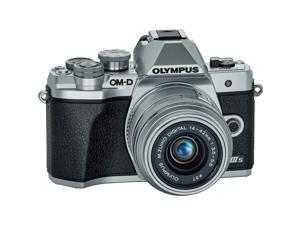 Olympus OM-D E-M10 Mark IIIs Camera with M.Zuiko Digital 14-42mm IIR Lens,Silver Olympus OM-D E-M10 Mark IIIs Camera with M.Zuiko Digital 14-42mm IIR Lens,Silver