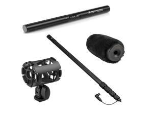 Sennheiser MKE 600 Shotgun Microphone With H&A Accessory Kit #MKE 600 J Sennheiser MKE 600 Shotgun Microphone With H&A Accessory Kit #MKE 600 J