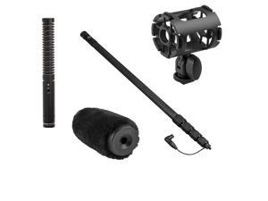 RODE NTG-1 Directional Condenser Shotgun Microphone W/H&A Accessory Kit #NTG1 F RODE NTG-1 Directional Condenser Shotgun Microphone W/H&A Accessory Kit #NTG1 F