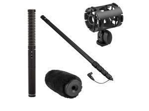 RODE NTG2 Battery or Phantom Powered Condenser Shotgun Microphone W/ACC KIT RODE NTG2 Battery or Phantom Powered Condenser Shotgun Microphone W/ACC KIT