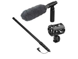 Sony ECM-VG1 Electret Condenser Microphone W/ACC KIT #ECMVG1 B Sony ECM-VG1 Electret Condenser Microphone W/ACC KIT #ECMVG1 B