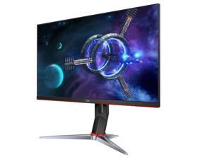 AOC 27G2E 27" 16:9 Full HD 1920 x 1080 144Hz IPS Gaming Monitor with FreeSync, Black & Red