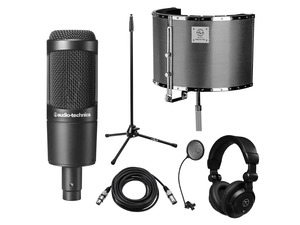 NeweggBusiness - Audio-Technica AT2035 Side-Address Microphone w