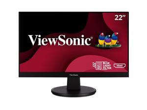 ViewSonic VA2247-MH 22 Inch Full HD 1080p Monitor with Ultra-Thin Bezel, Adaptive Sync, 75 Hz, Eye Care, HDMI, VGA Inputs for Home and Office