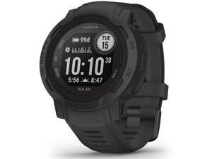 Garmin Instinct 2 Solar Standard Edition 45mm Rugged GPS Smartwatch, Graphite