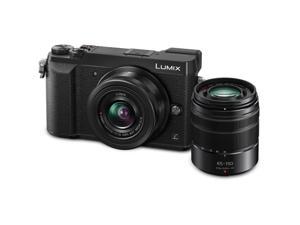 Panasonic DMC-G7 Mirrorless with 14-42mm & 45-150mm Lens Black W