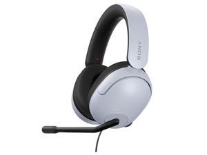 Sony INZONE H3 Wired Over-Ear Gaming Headset for PC and PlayStation 5, White